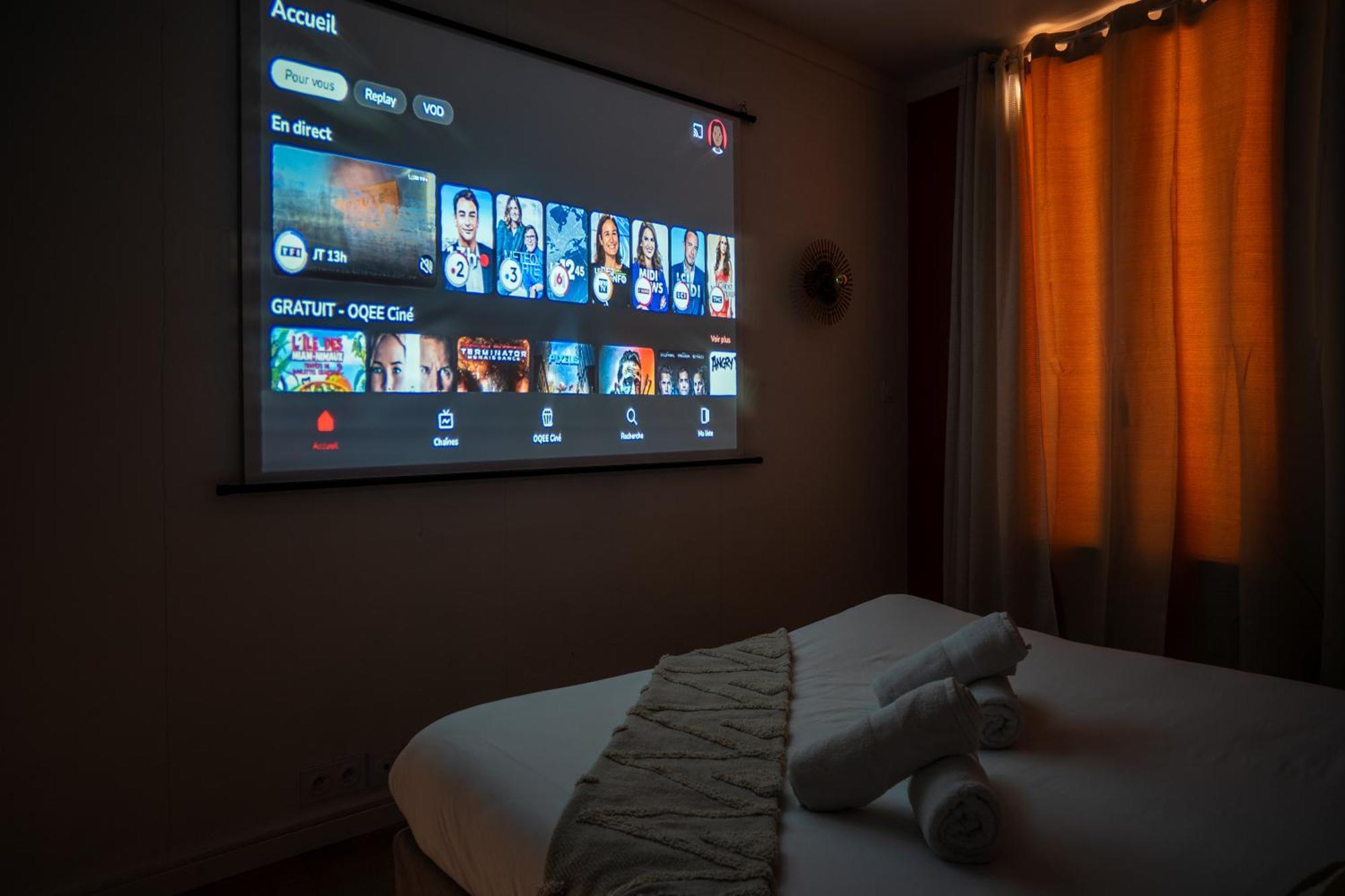 Hypercentre- Confort Premium - Home Cinema - Parking Facile Troyes Extérieur photo